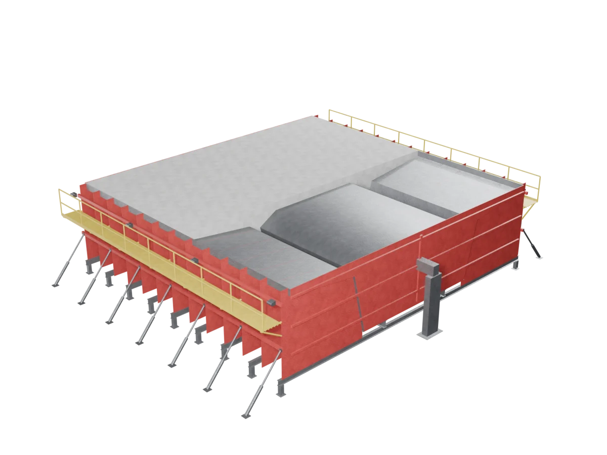 3D model of Full Span Girder Mould (FSLM)