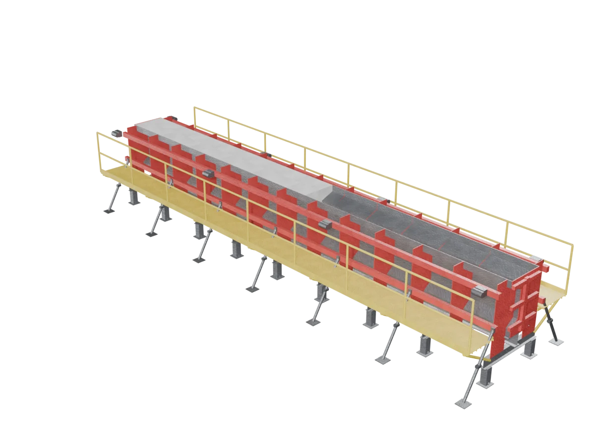 3D model of I-Girder Mould