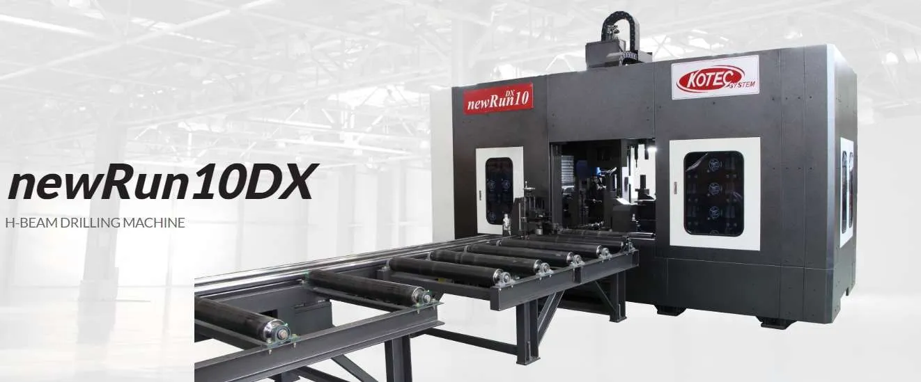 خط ثقب العوارض Kotec newRun10DX بالتحكم الرقمي CNC