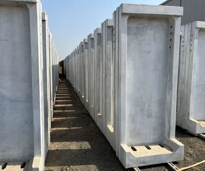 Precast U-ducts and noise barriers for the bullet train bridge
