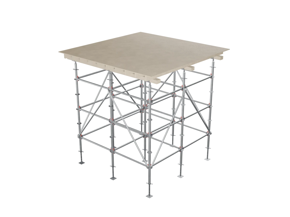 3D model of Allshore Shoring System