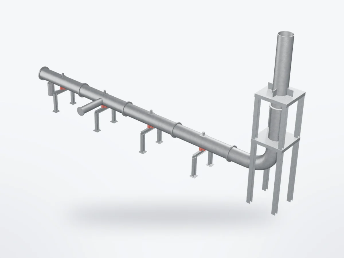 Flare Header Spools & Supports