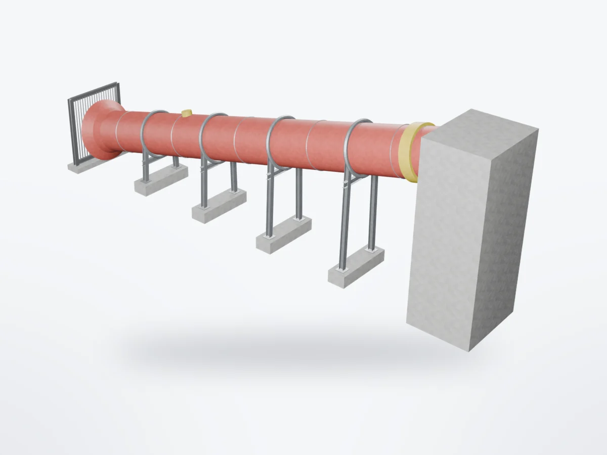 Penstock & Intake Supports