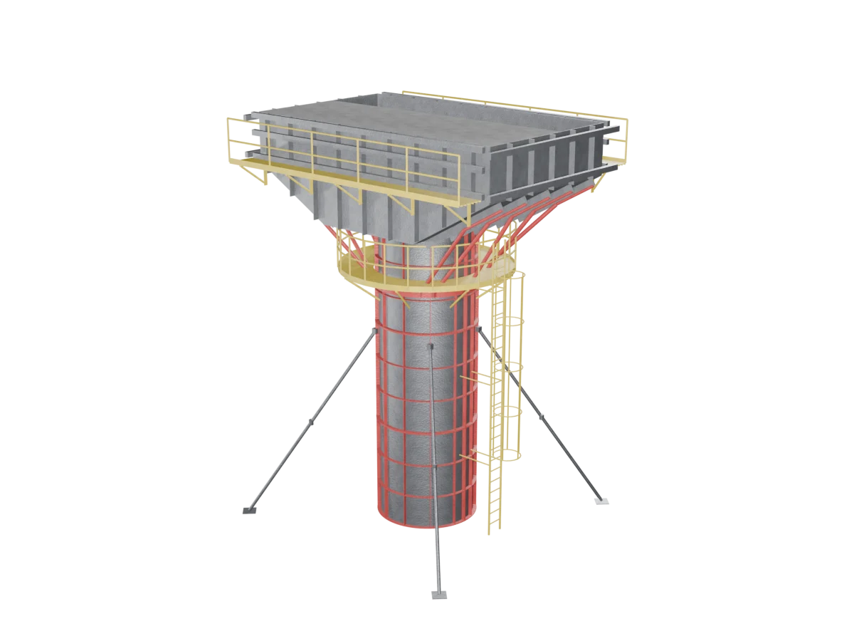 Cast In-Situ Moulds, 3D model
