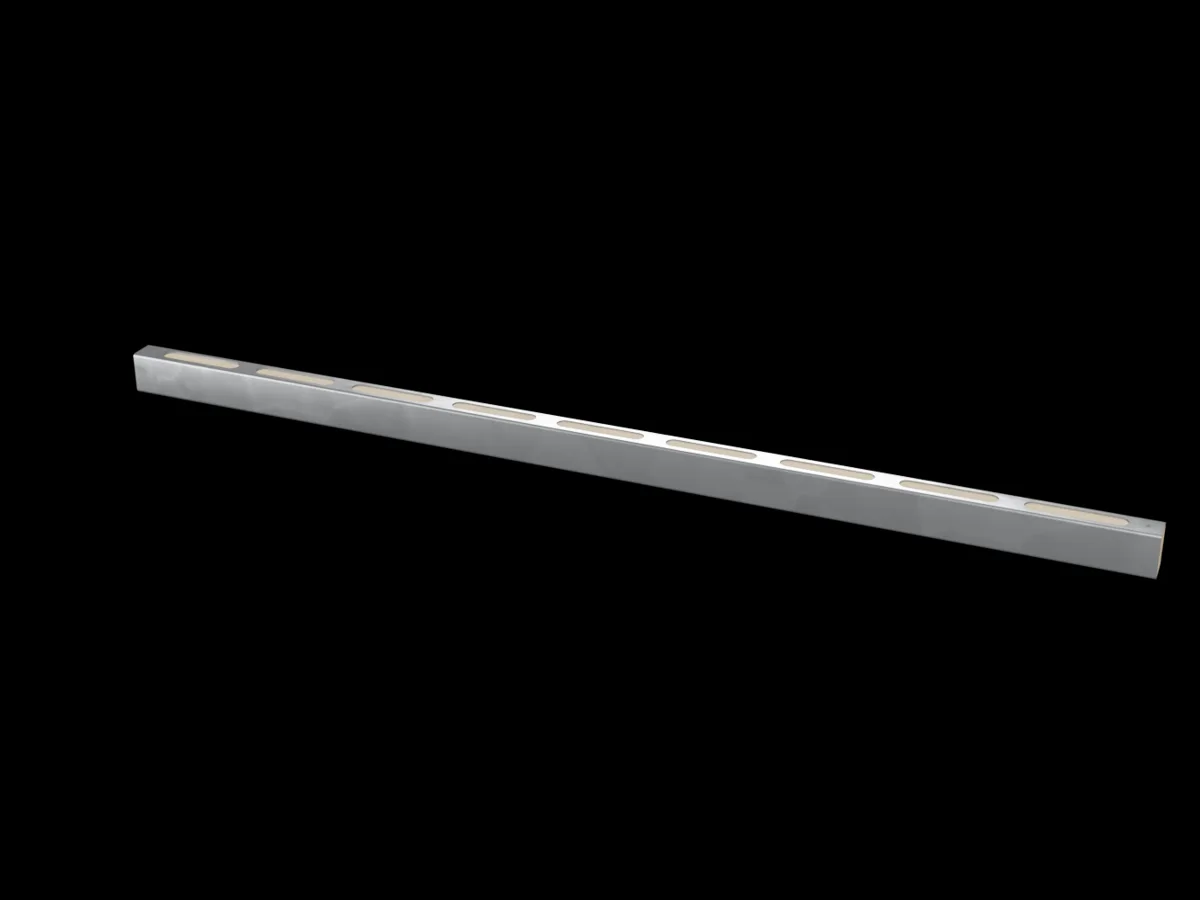 3D model of Steel-Timber Secondary Beam
